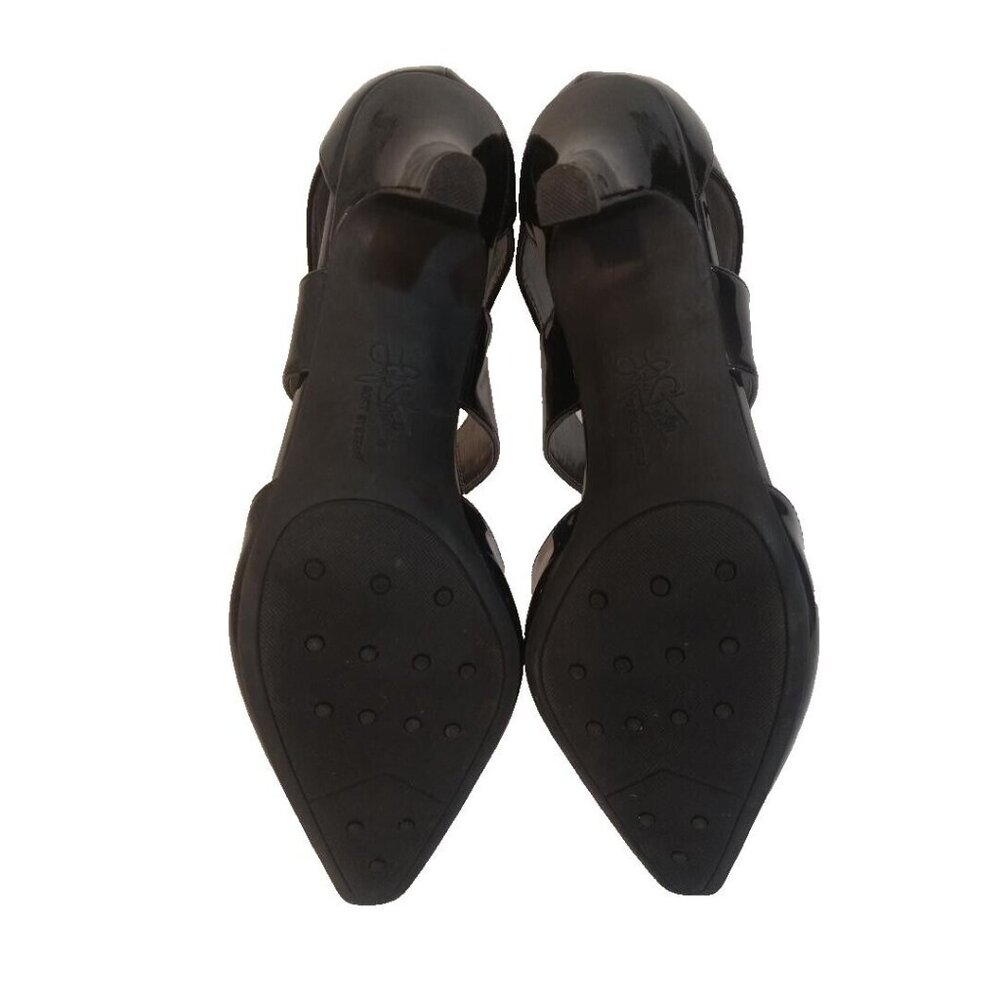 Life Stride Sandal Heel Shoes Kelsey Womens 12M Black Ankle Strap Soft System - Picture 6 of 9